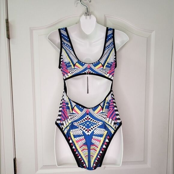 NWT Ekouaer Swimsuit One Piece - Picture 4 of 6